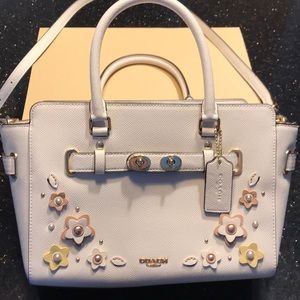 Coach Floral Handbag